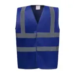 PS_YHVW100_ROYALBLUE - Hidalgo-werbeartikel Veiligheidshesje met 2 Banden & Bretels, royal blue — productfoto 24