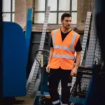 YHVW100ASFR-2_2019 - Hidalgo-werbeartikel Hi-Vis, Anti-Statisch en vlamvertragend hesje
