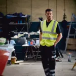 Hi-Vis, Anti-Statisch en vlamvertragend hesje — productfoto 3