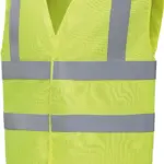 PS_YHVW100ASFR-FS_HIVISYELLOW - Hidalgo-werbeartikel Hi-Vis, Anti-Statisch en vlamvertragend hesje, hi vis yellow — productfoto 6