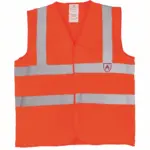 Hi-Vis en vlamvertragend hesje, hi vis orange — productfoto 2
