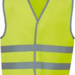 Veiligheidshesje met reflecterende zoom en strepen, hi vis yellow — productfoto 5