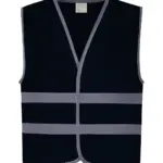 PS_YHVW102CH_NAVY - Hidalgo-werbeartikel Veiligheidshesje met reflecterende zoom en strepen, navy — productfoto 8
