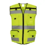 PS_YHVW108_HIVISYELLOW - Hidalgo-werbeartikel Ripstop veiligheidshesje, hi vis yellow — productfoto 7