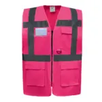 Multifunctioneel veiligheidshesje, pink — productfoto 22