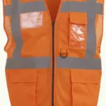 Top Cool -hoge zichtbaarheid hesje, hi vis orange — productfoto 5