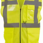 Top Cool -hoge zichtbaarheid hesje, hi vis yellow — productfoto 8
