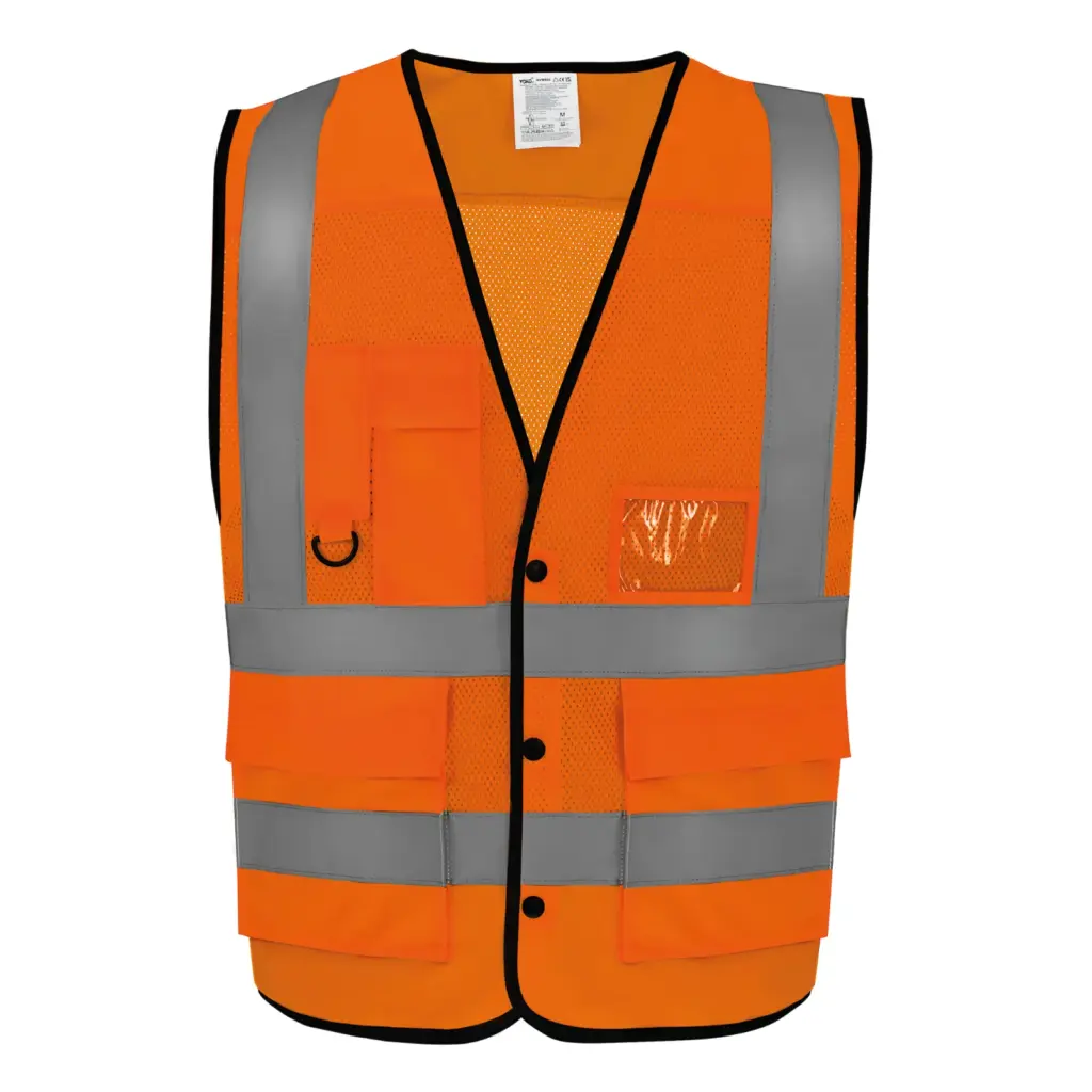 Custom Hi-Vis Gilet YHVW860 Breathable Recycled S-5XL — product photo 4