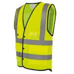 Hi-Vis gilet Eco Superior, hi vis yellow — productfoto 4