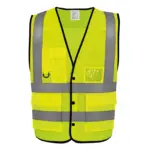 Hi-Vis gilet Eco Superior, hi vis yellow — productfoto 5