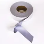 Reflecterende tape aan te brengen met hitte