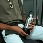 Noma Noma Recycled Steel Insulated Bottle 750 ml thermosfles productfoto 11 - Bidons & Shakers Noma Noma Recycled Steel Insulated Bottle 750 ml thermosfles — productfoto 11
