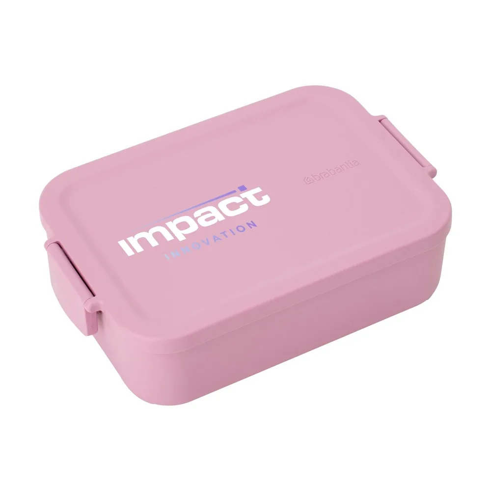 Brabantia Make Take Lunchbox M 11 L roze - Bidons & Shakers Brabantia Make & Take Lunchbox M 1,1 L, roze