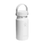 Hydro Flask Micro Hydro 200 ml thermosfles, wit (± pms 11 0601 tcx bright white )
