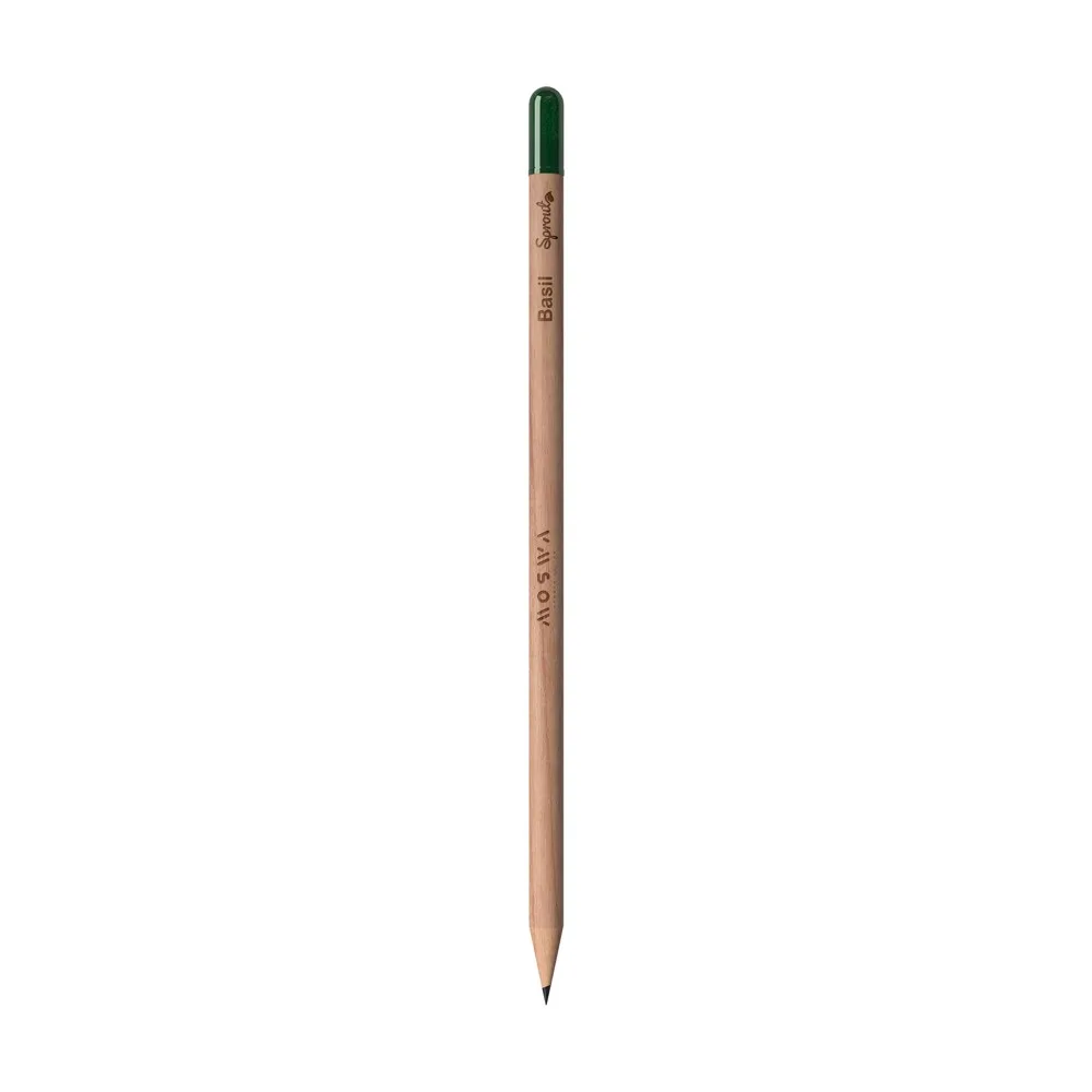 Plantable Pencil with Logo Print and Header Card