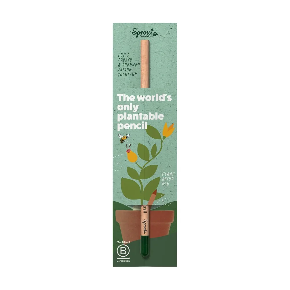 Sproutworld Set Unsharpened Pencil Header Card ongeslepen potlood - Hidalgo Sproutworld Set: Unsharpened Pencil & Header Card ongeslepen potlood