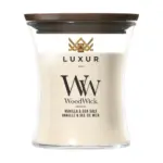 WoodWick Vanilla & Sea Salt Mini Candle geurkaars