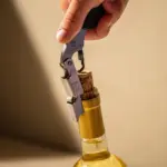Vacu Vin Waiter’s Corkscrew Push Large kelnersmes — productfoto 3
