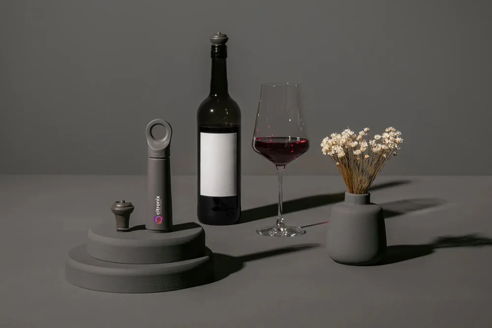 Vacu Vin Wine Saver Loop wijnvacuümpomp productfoto 4 - Hidalgo-werbeartikel Vacu Vin Wine Saver Loop wijnvacuümpomp — productfoto 4