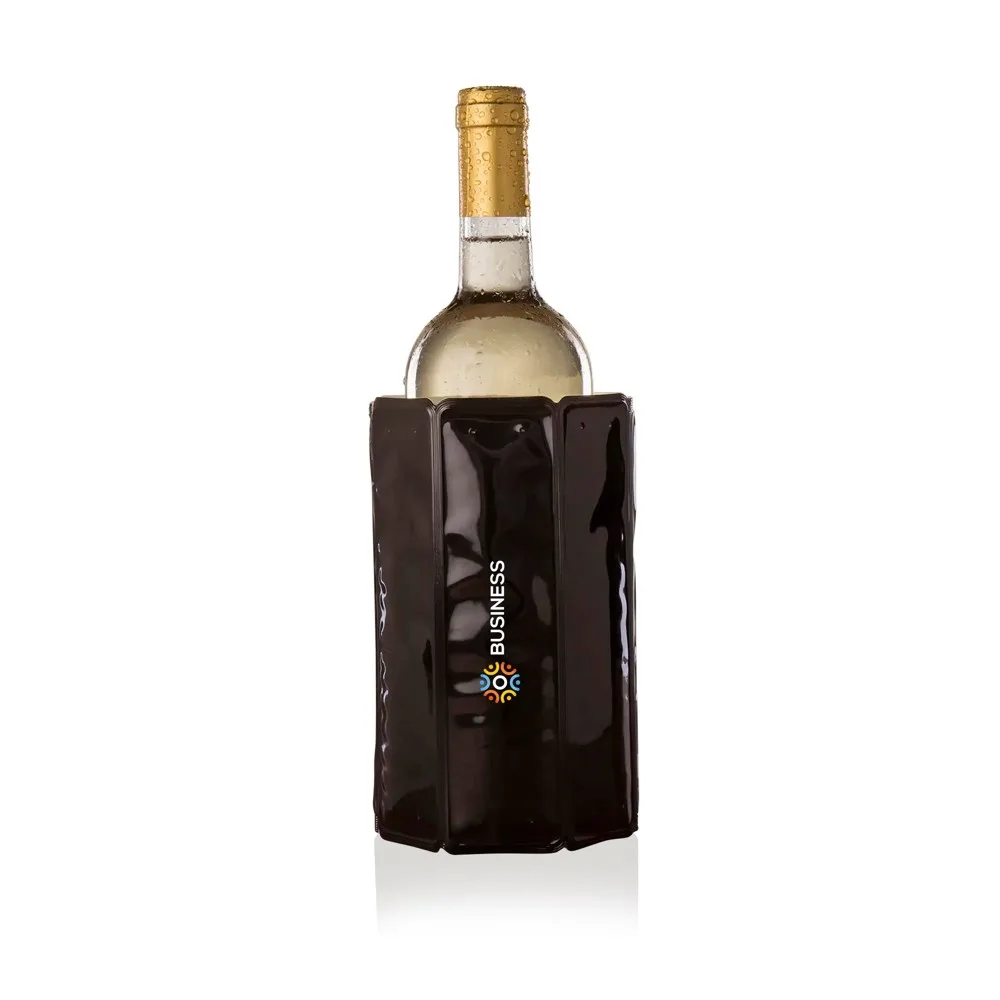 Vacu Vin Wine Cooler Sleeve Black wijnkoeler, zwart