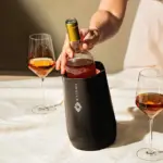 Vacu Vin Wine Cooler Hexo Sand wijnkoeler — productfoto 5