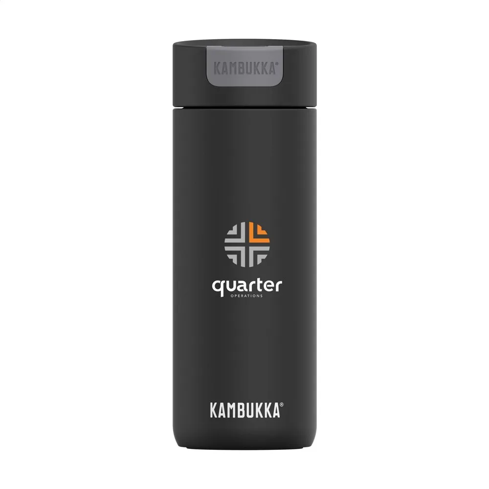 Kambukka® Olympus 500 ml thermosbeker mat zwart - Bidons & Shakers Kambukka® Olympus 500 ml thermosbeker, mat zwart