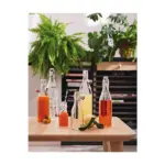 Vidrio Bottle 1 L waterfles — productfoto 4