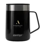 Contigo® Streeterville Desk Mug 420 ml thermosbeker, zwart