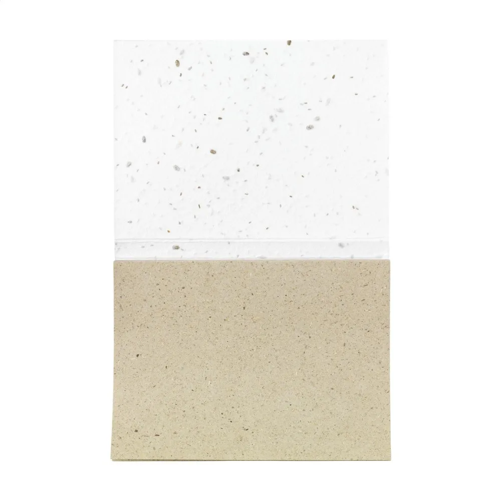 Custom Printed Seed Paper Sticky Notes Plantable Cover Grass Paper A7 — product photo 4