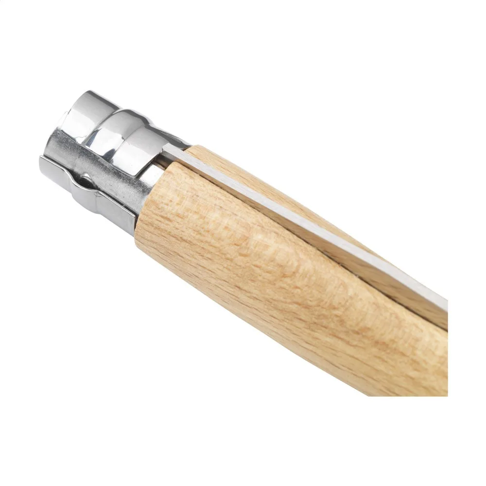 Opinel Taschenmesser No 07 Gravur Edelstahl Buche 18 cm — Produktfoto 5
