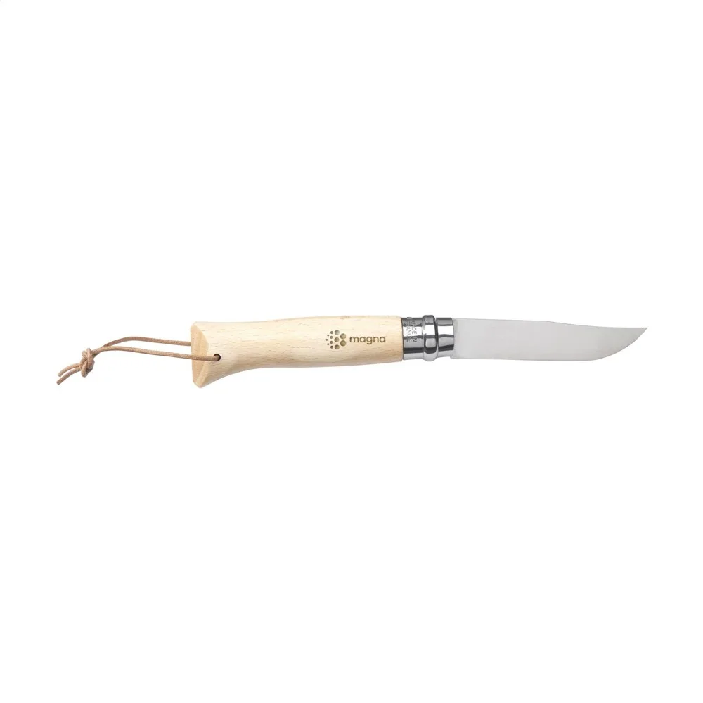 Opinel No 08 Pocket Knife Custom Stainless Beechwood 19cm — product photo 3