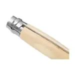 Opinel Inox No 08 Natural zakmes — productfoto 5