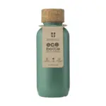 EcoBottle Colour 650 ml plant based - made in EU, groen (± pms 5545c)