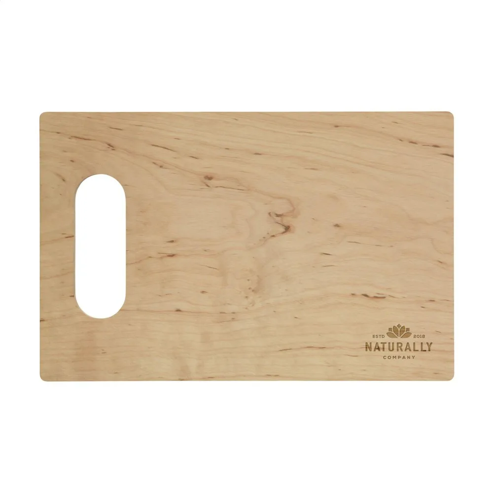 Alder Wood Chopping Board Open Grip — productfoto 3
