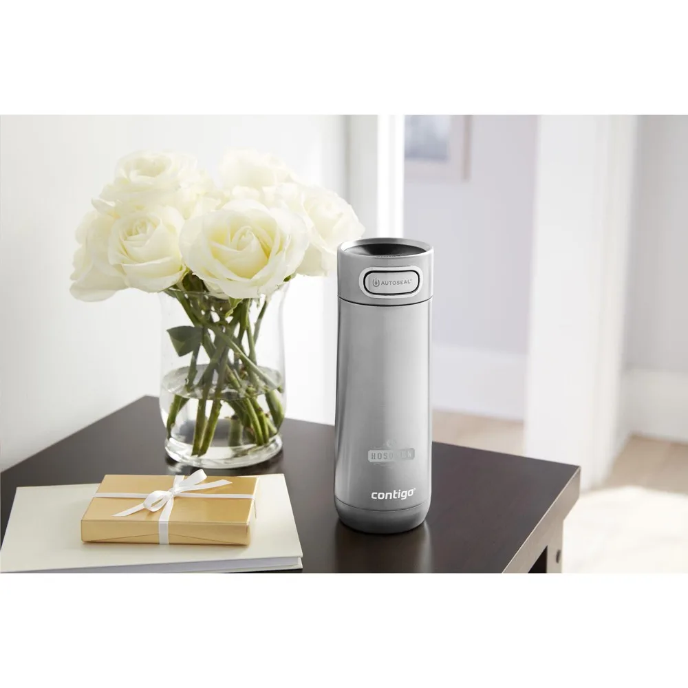 Contigo® Luxe AUTOSEAL® 470 ml thermosbeker productfoto 2 - Bidons & Shakers Contigo® Luxe AUTOSEAL® 470 ml thermosbeker — productfoto 2
