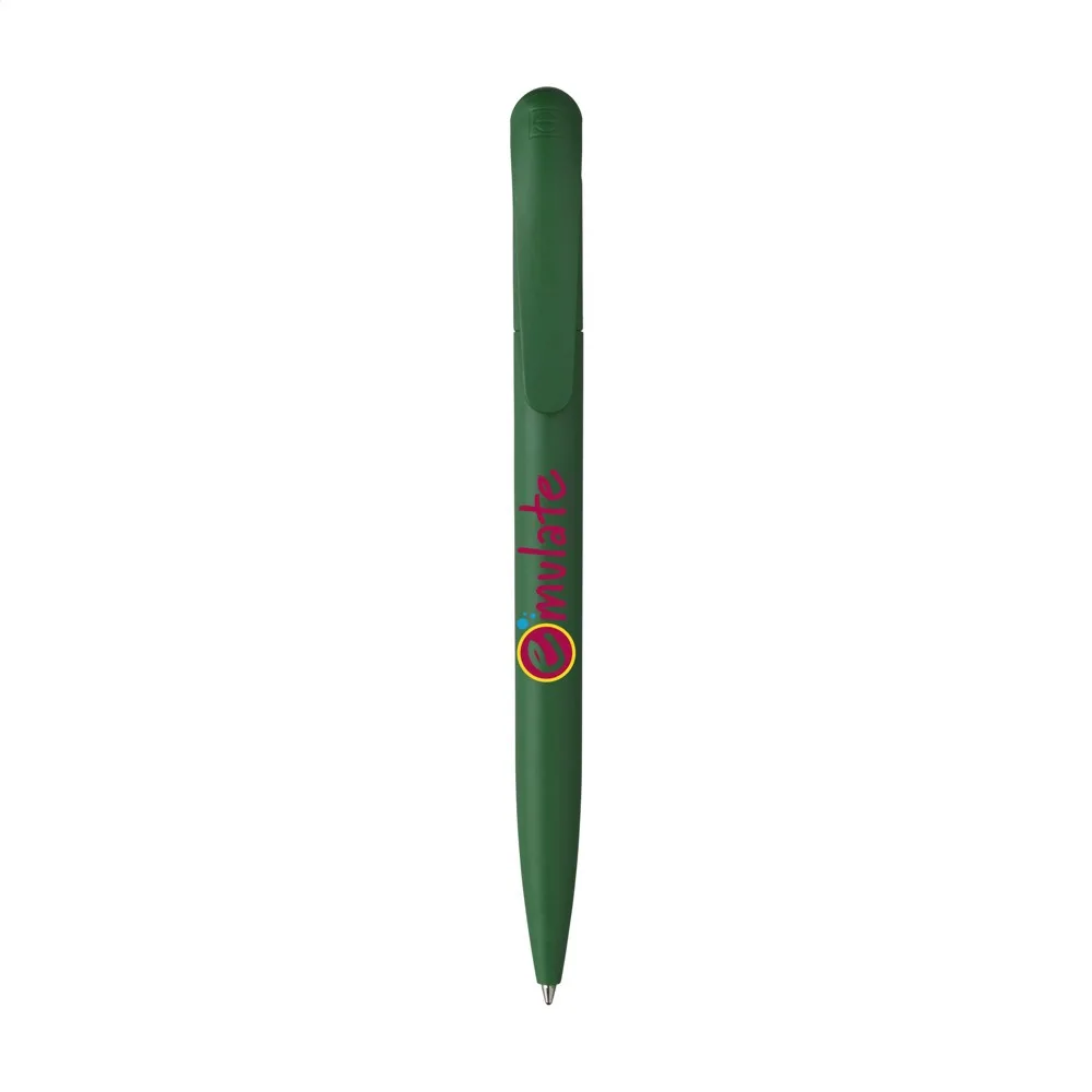 Kugelschreiber Senator Nature Plus Matt bedrucken Bio Blau