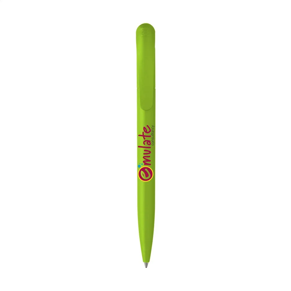 Kugelschreiber Senator Nature Plus Matt bedrucken Bio Blau