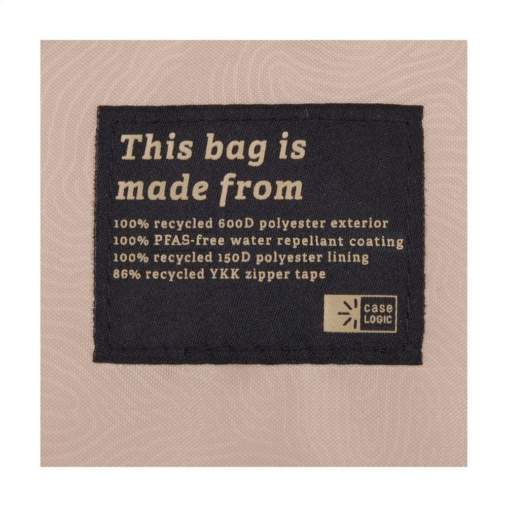 Laptoptasche bedrucken Case Logic Invigo recycelt 15,6 Zoll — Produktfoto 2