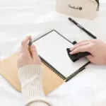 Erasable Bambook A5 Hardcover Notebook Printed Bamboo — product photo 2