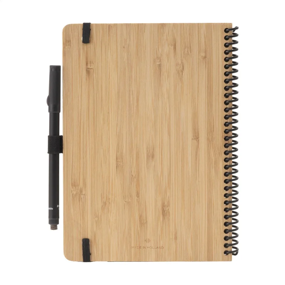 Erasable Bambook A5 Hardcover Notebook Printed Bamboo — product photo 3