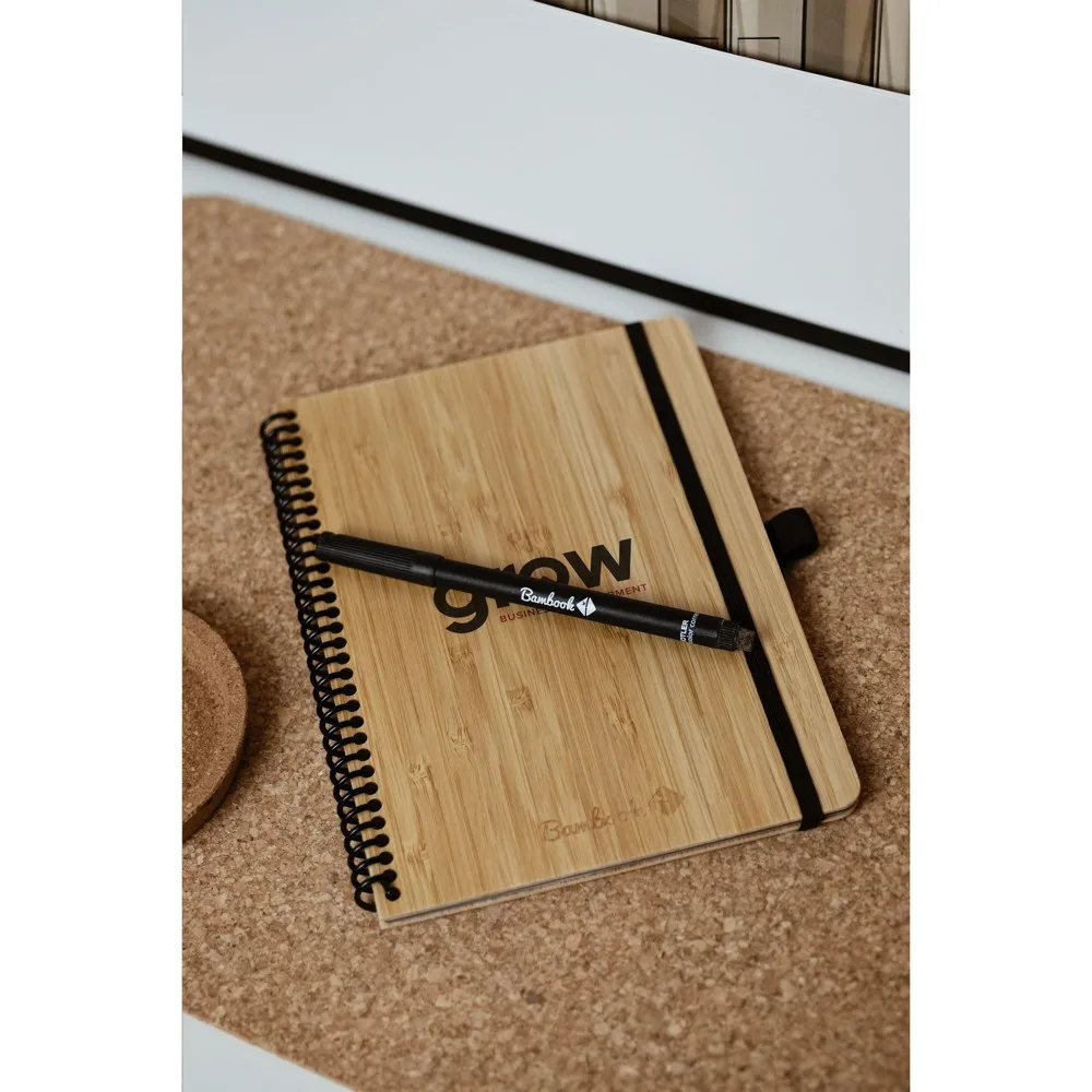 Erasable Bambook A5 Hardcover Notebook Printed Bamboo — product photo 8