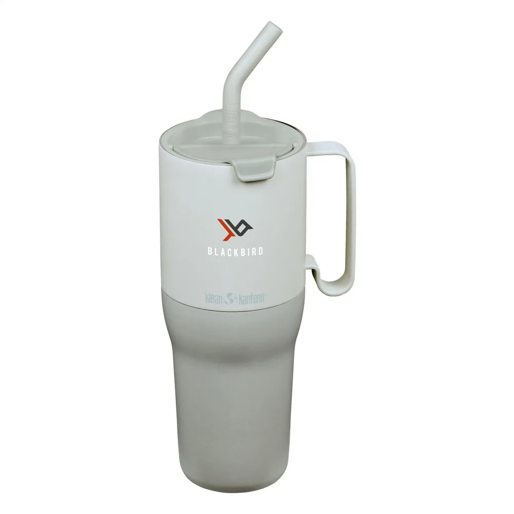 Klean Kanteen Rise Tumbler with Straw Lid 1065 ml beige ± pms 7527c - Hidalgo Klean Kanteen Rise Tumbler with Straw Lid 1.065 ml, beige (± pms 7527c)