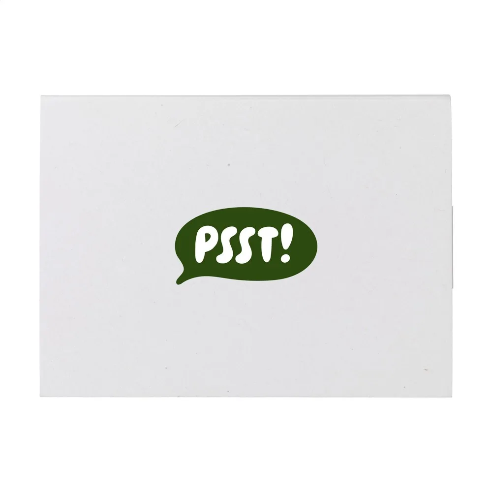 Custom Recycled Sticky Notes - Printed - Markers - 75 Sheets — product photo 2