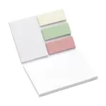 Memo Sticky Notes and Markers Recycled Paper memoblokje — productfoto 3