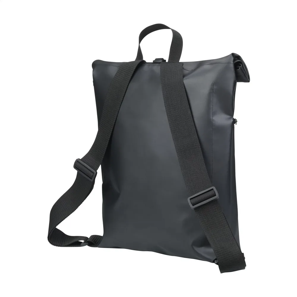 Custom 17 inch Laptop Backpack Fraenck James Tarpaulin — product photo 5
