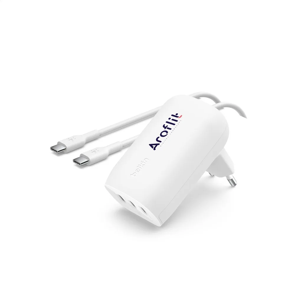 USB-C Wall Charger Belkin 3-Port Printed Fast Recycled 67W — product photo 7