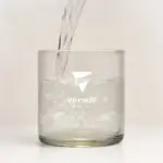 Trinkglas bedrucken Rebottled Upcycling Weinflasche 250ml — Produktfoto 7
