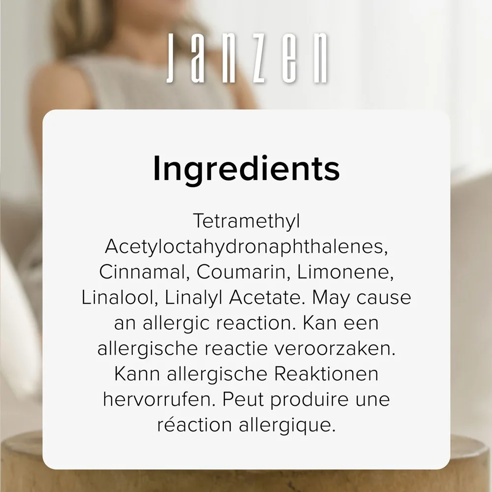 Duftkerze JANZEN Black 22 bedrucken Glas Naturwachs — Produktfoto 7