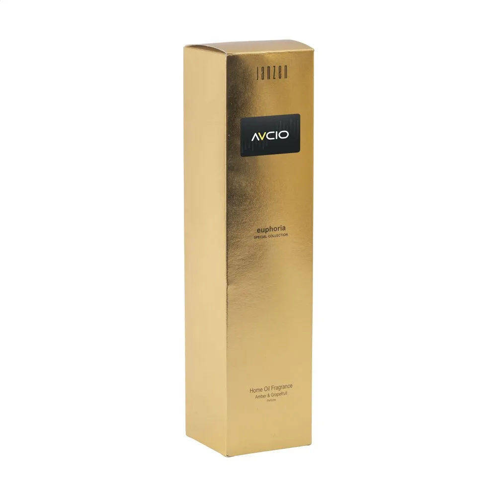 Duftstäbchen JANZEN Euphoria Amber bedrucken Gold 200ml — Produktfoto 5