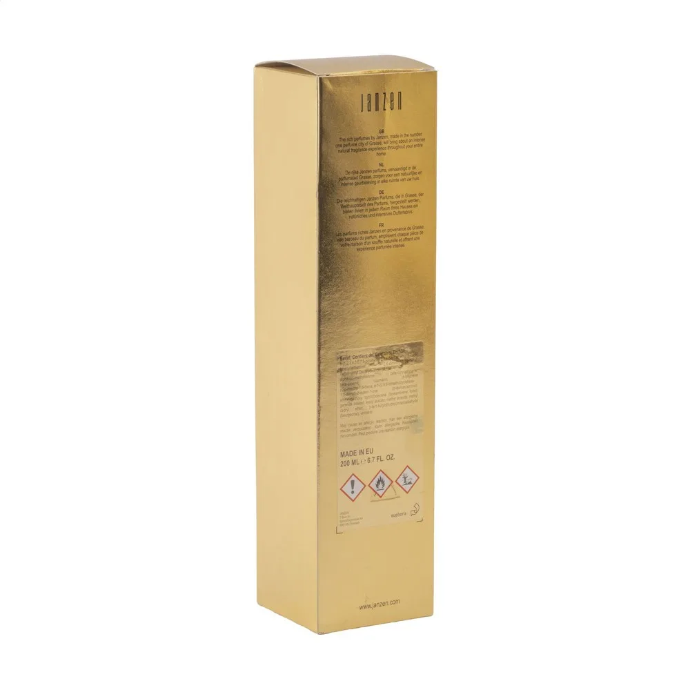 Duftstäbchen JANZEN Euphoria Amber bedrucken Gold 200ml — Produktfoto 6